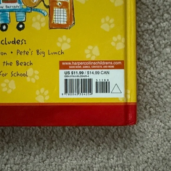 Pete the Cat Children's Book Storybook Collection: 7 Groovy Stories! Hardcover - Picture 7 of 12